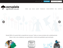 Tablet Screenshot of corrupiola.com.br